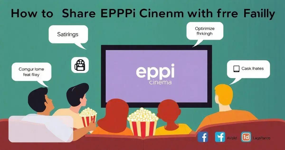 Passos para compartilhar EPPi Cinema