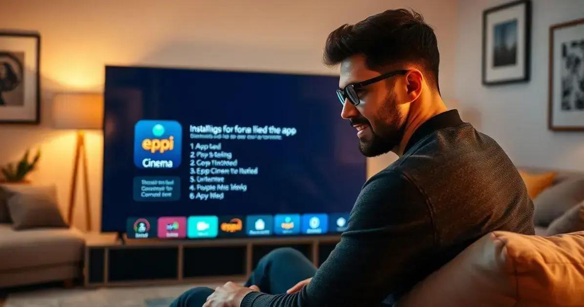 Passo a passo: Como baixar o Eppi Cinema na sua TV